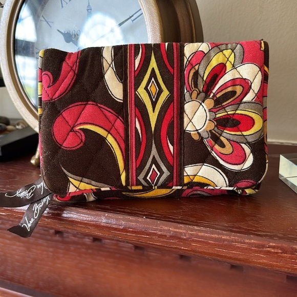 Vera Bradley Puccini Floral Toggle Tote Shoulder Bag & Matching Wallet Quilted - Picture 10 of 16